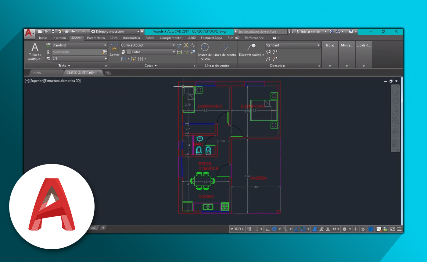 Primeros pasos en AutoCAD